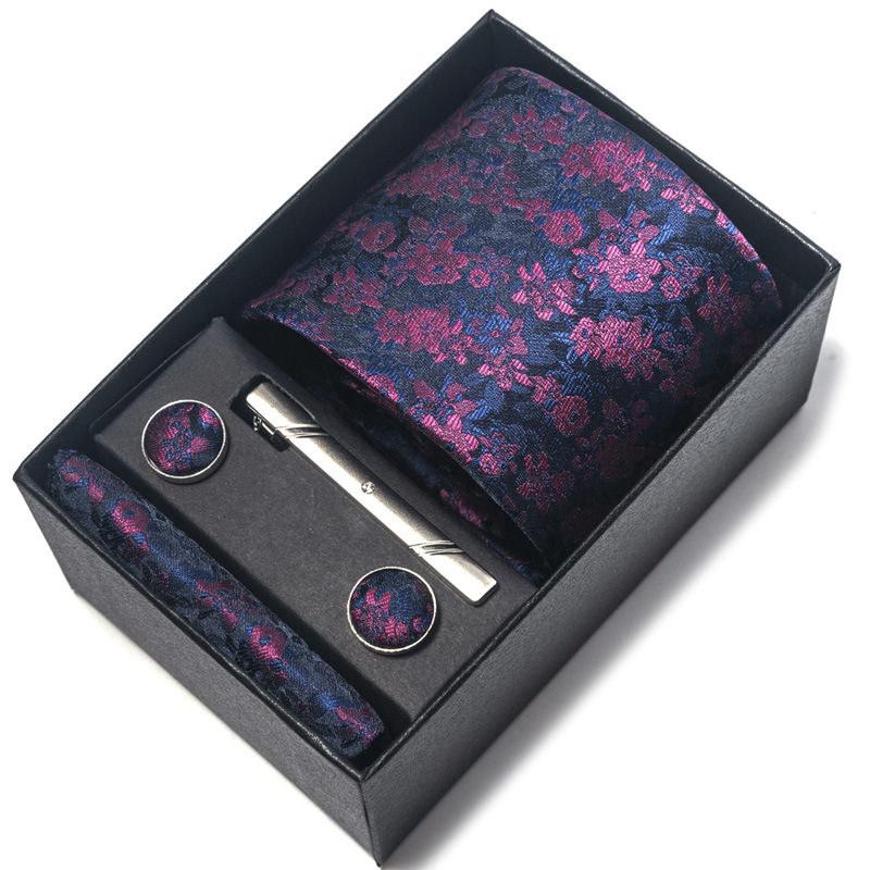 Direct-supply Mens Polyester Yarn-dyed Jacquard Formal Tie photo 8