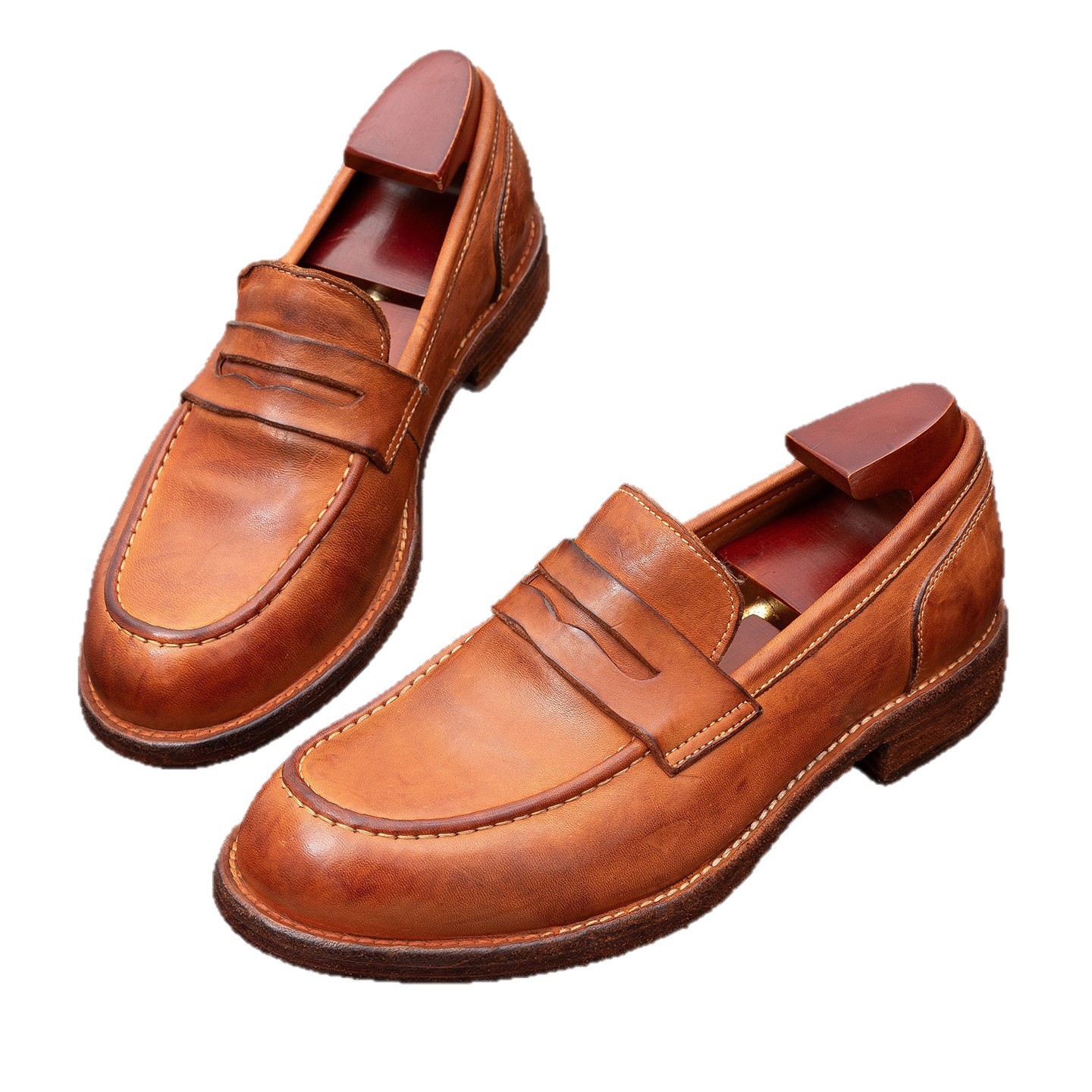 Gun Same Style Black Loafers Boys Lazy photo 5