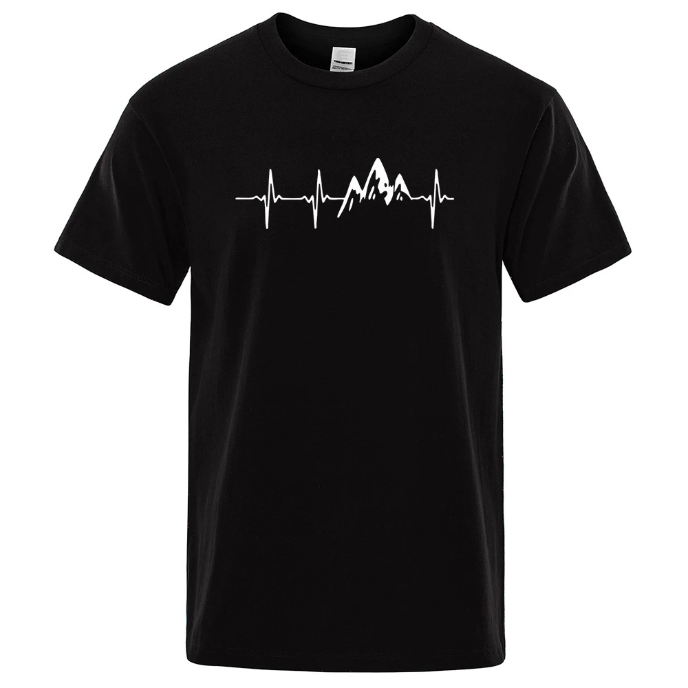 Mountain ECG Summer Mens And Womens Short-sleeve photo 1