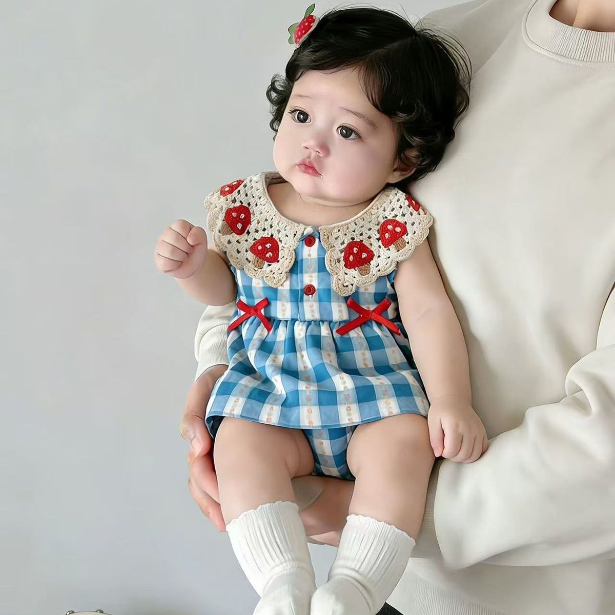 Cute Baby And Toddler Jumpsuit For Girls photo 3