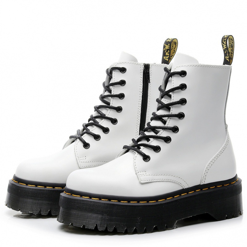 British-style Womens Ankle Boots With Side Zippers photo 3