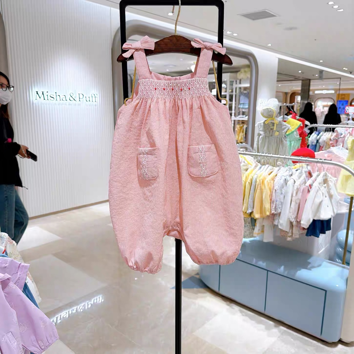 Chocolate-colored Baby Girl Onesie Children's Clothing photo 1