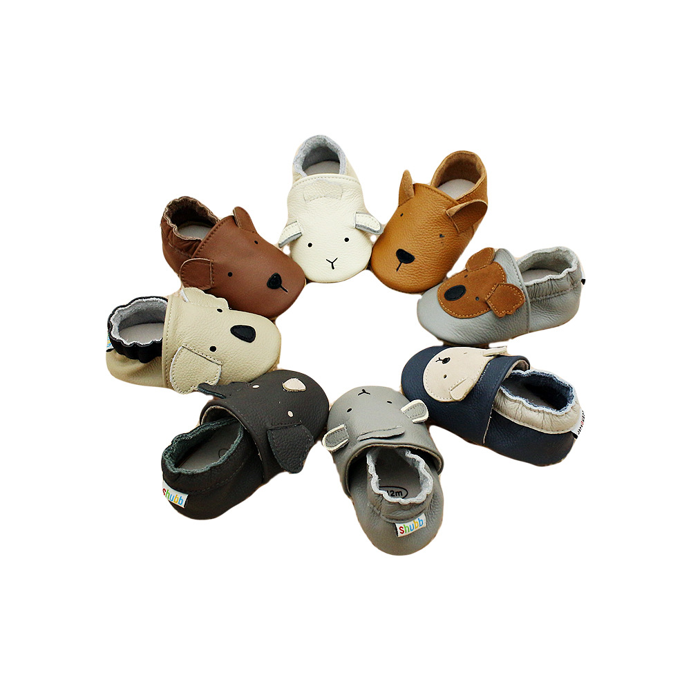 Premium Full-grain Leather Toddler Walking Shoes photo 3