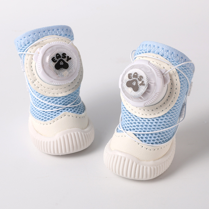 Mesh Non-slip Swivel-clip Soft-soled Breathable Shoes For Small Pets photo 6