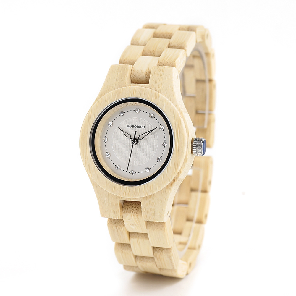 Mens And Womens Minimalist Casual Retro Wooden Watch photo 7