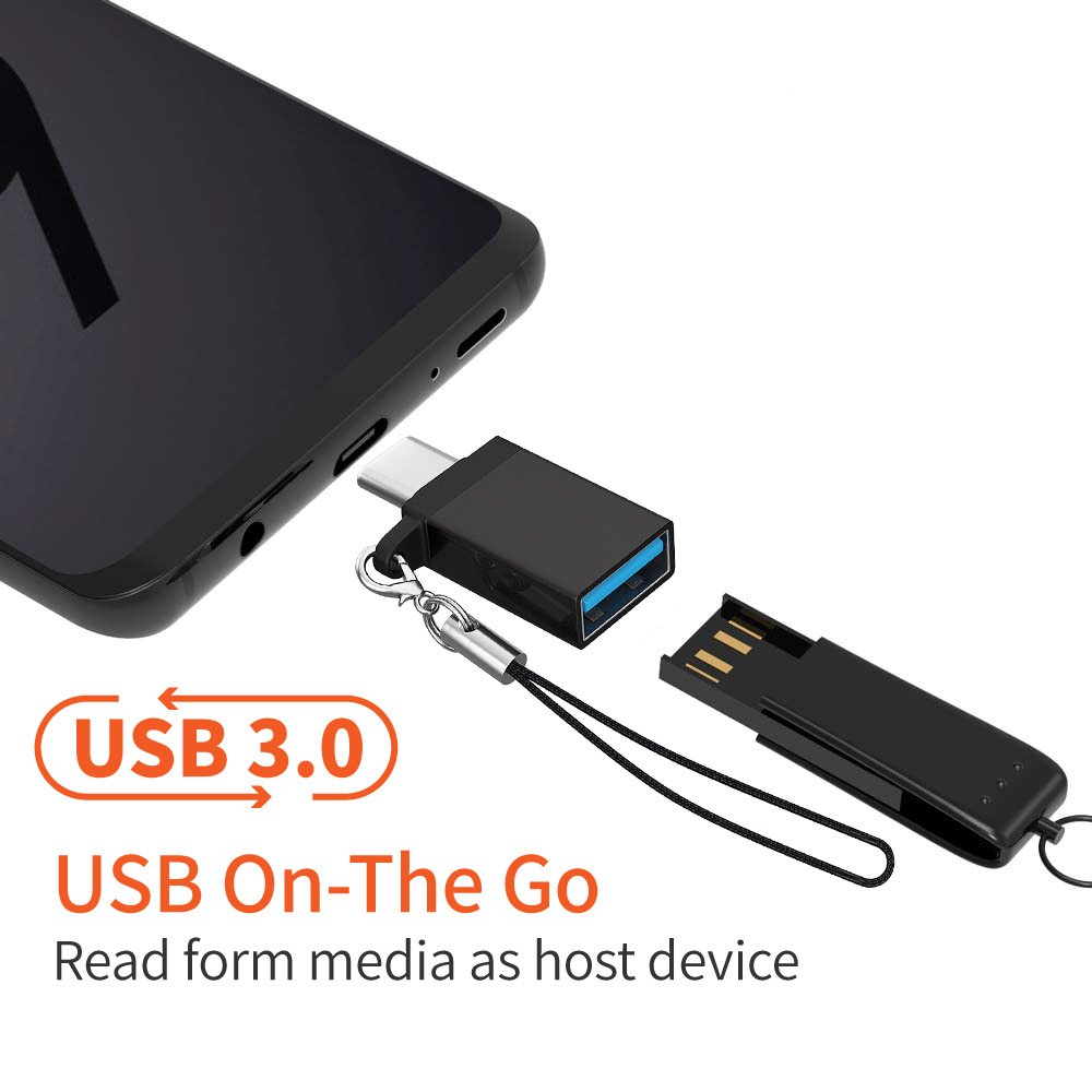 OTG Adapter Compatible With USBDrivesTo USB 30 Female ConverterHigh quality photo 4