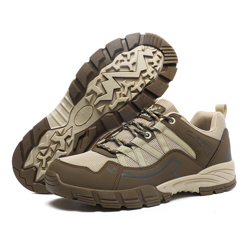 Hiking Boots With A Mesh Upper Breathable And Non-slip Lightweight Airy Casual Shoes photo 2