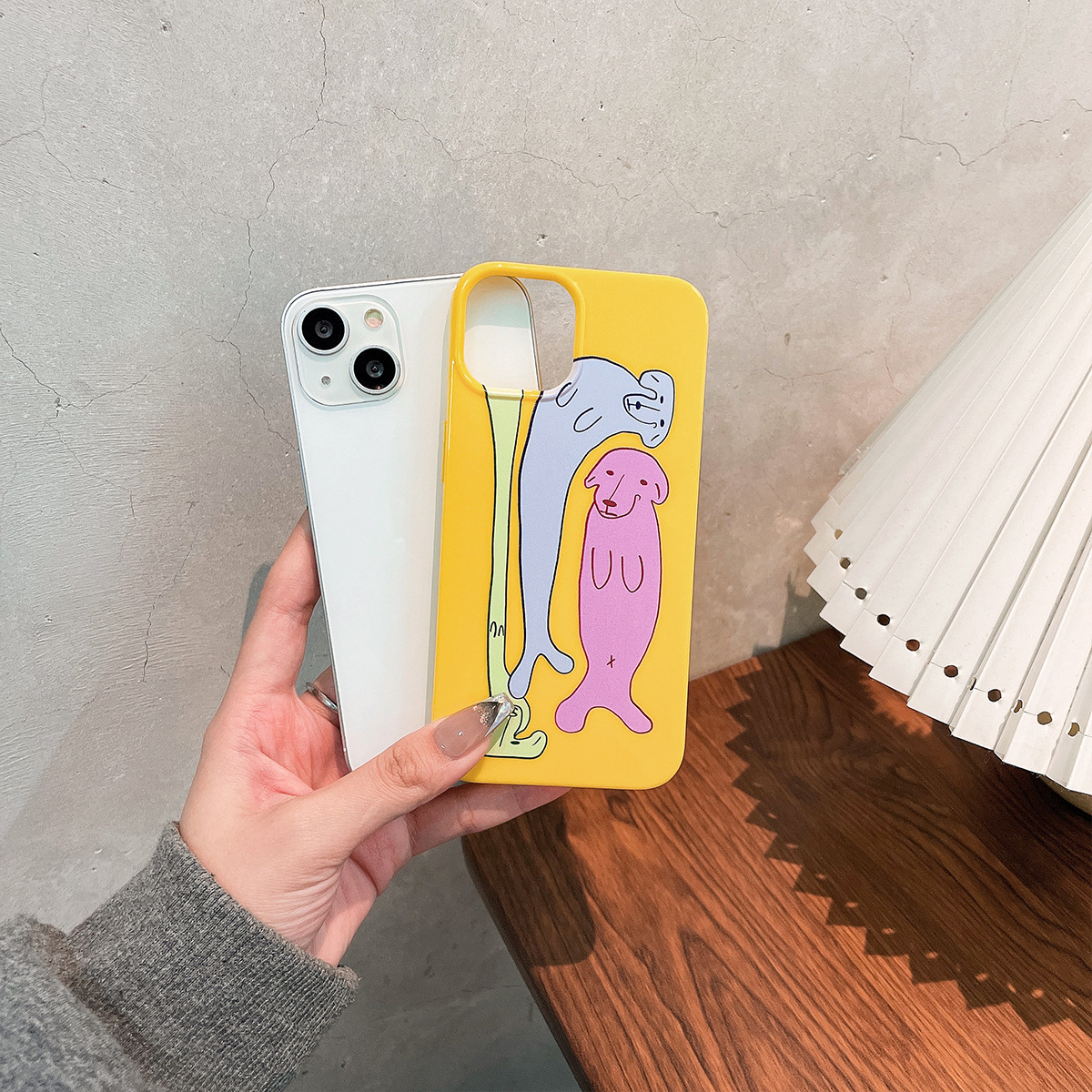 All-inclusive Anti-fall Cartoon Sausage Dog Phone Case photo 2