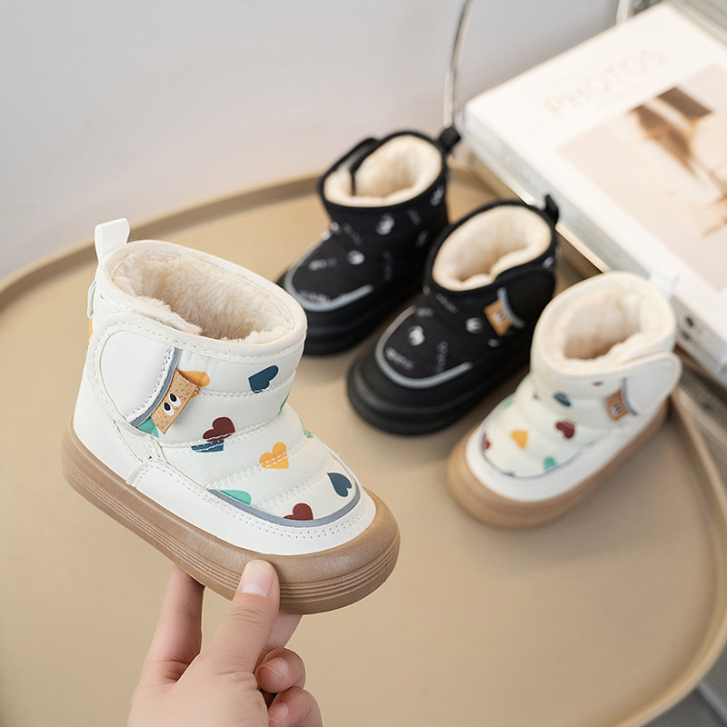Waterproof Non-slip Warm Cotton Boots For Kids photo 1