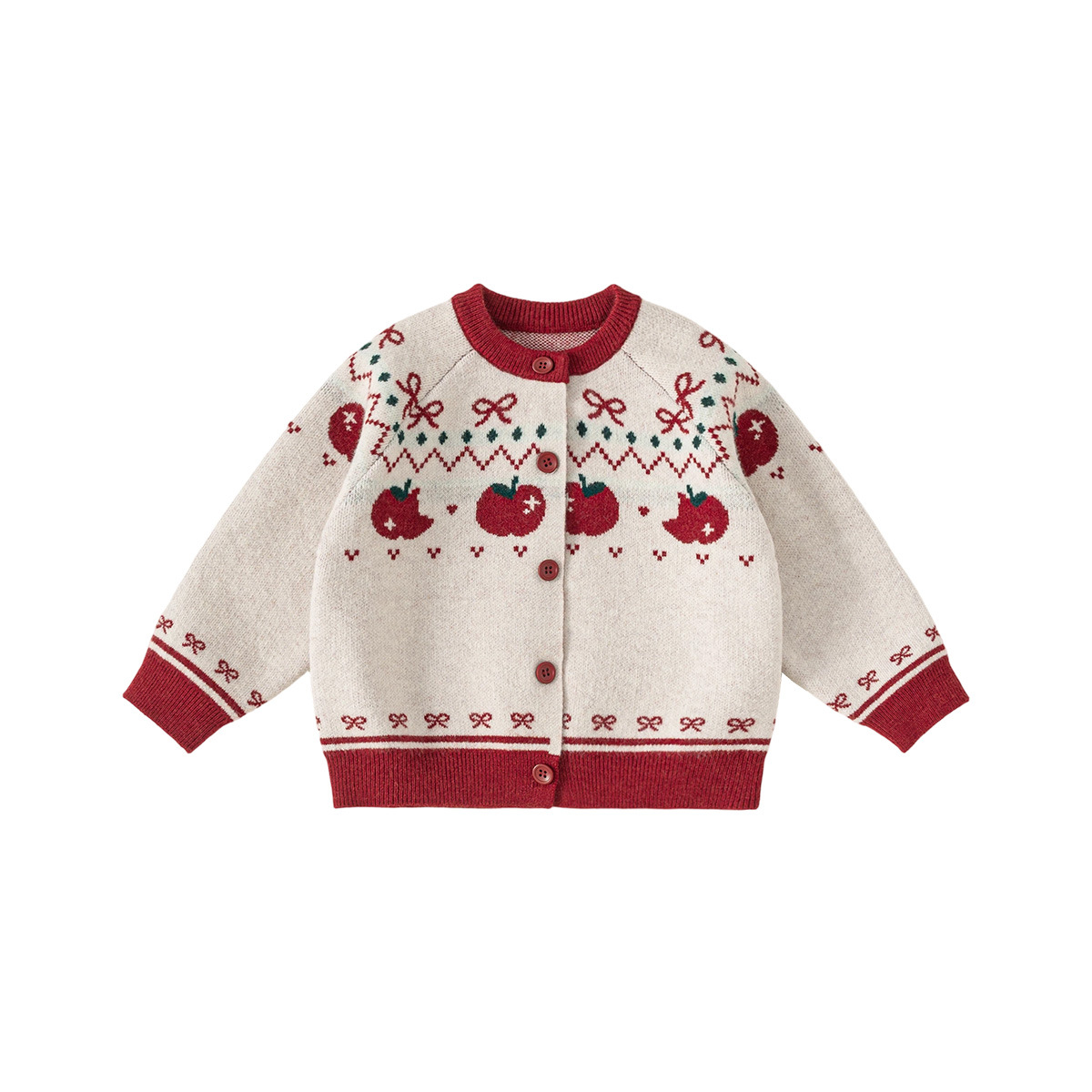 Spring And Autumn Childrens Sweater Coat For Girls photo 6