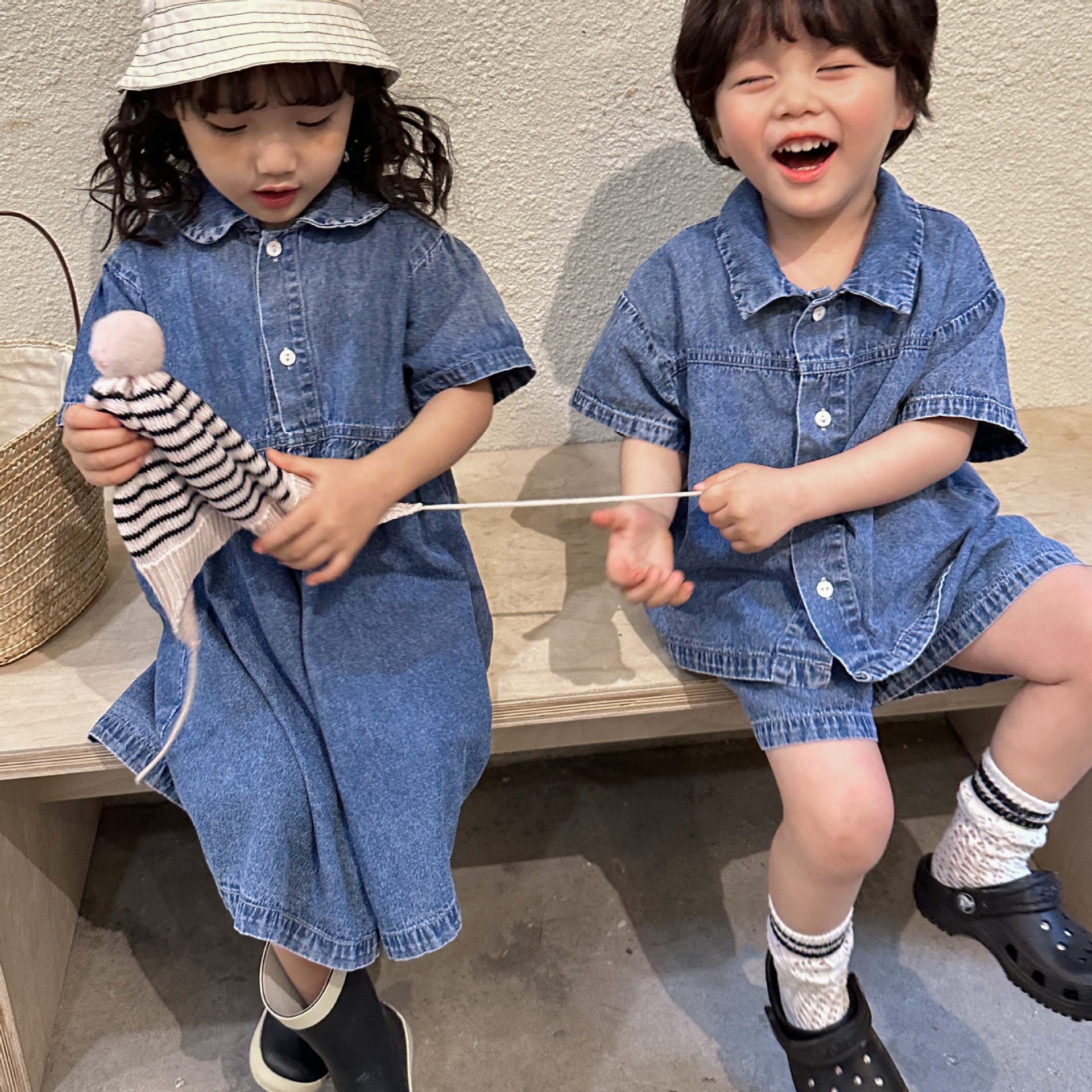 Girls' Summer Dress, Sibling And Parent-child Matching Outfits photo 5