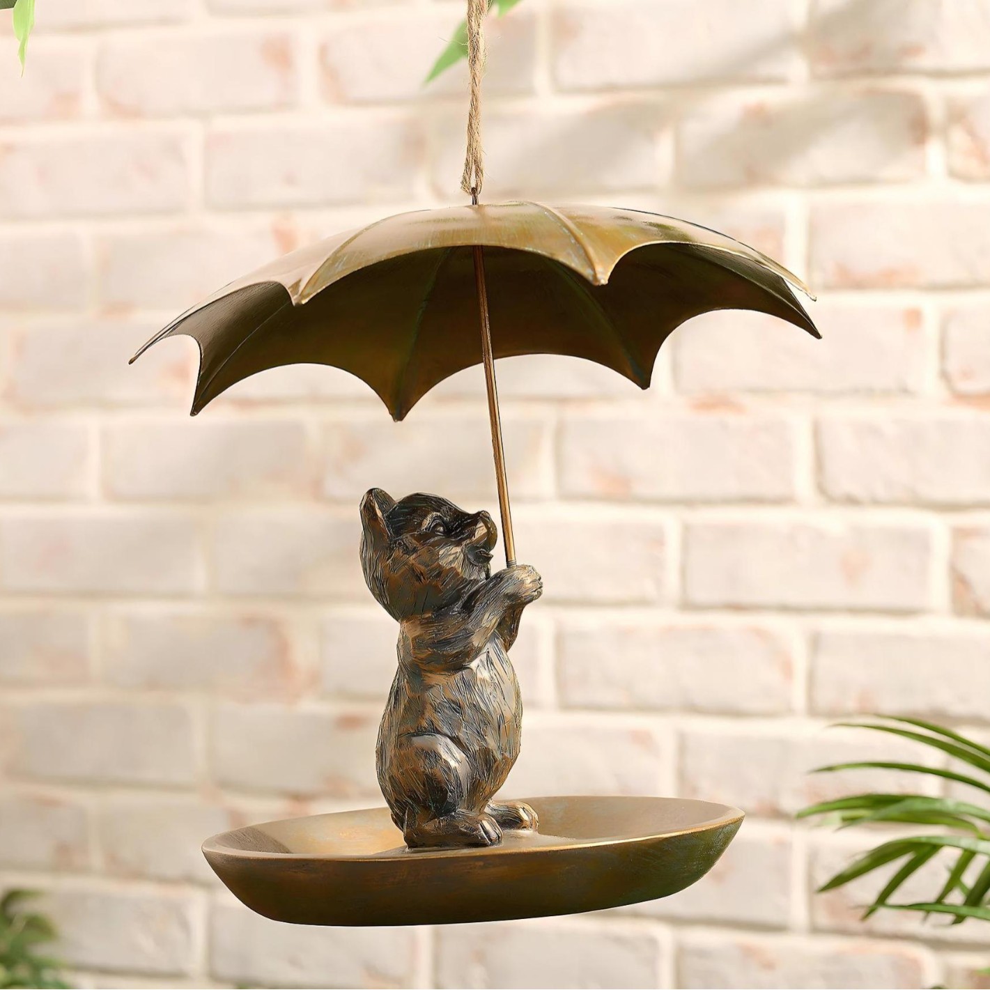 Home Creative Portable Umbrella Shaped Bird Feeder photo 4