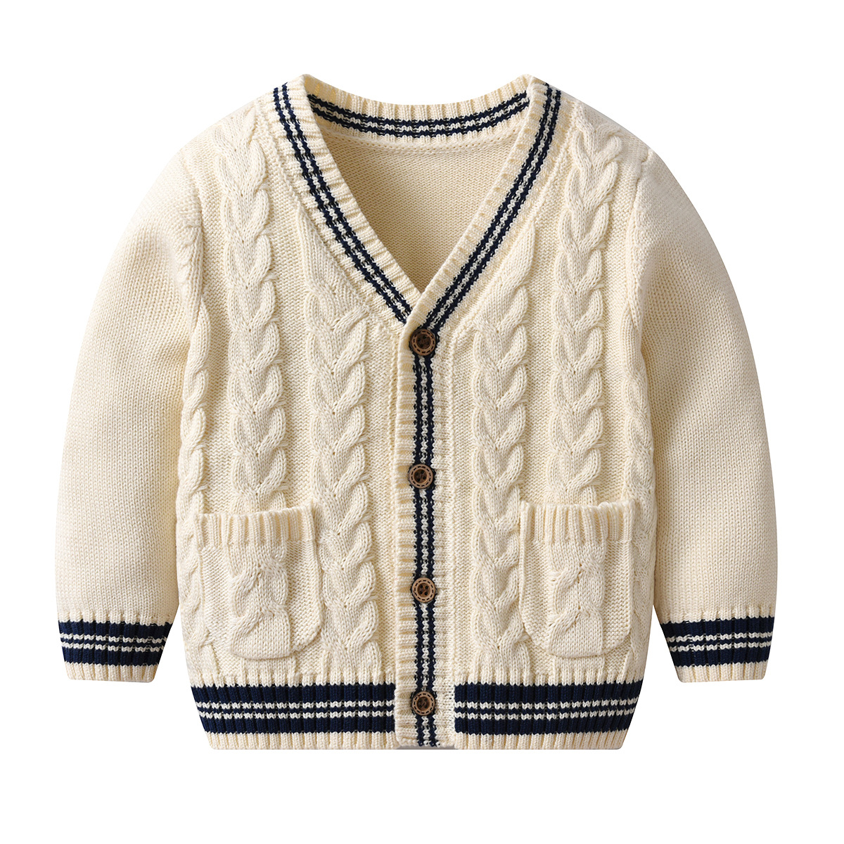 Boys Springautumn Sweater Casual Cardigan photo 1