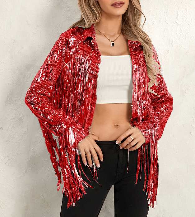 Sequin Top Same Style As The Stars For Stage Performances photo 8
