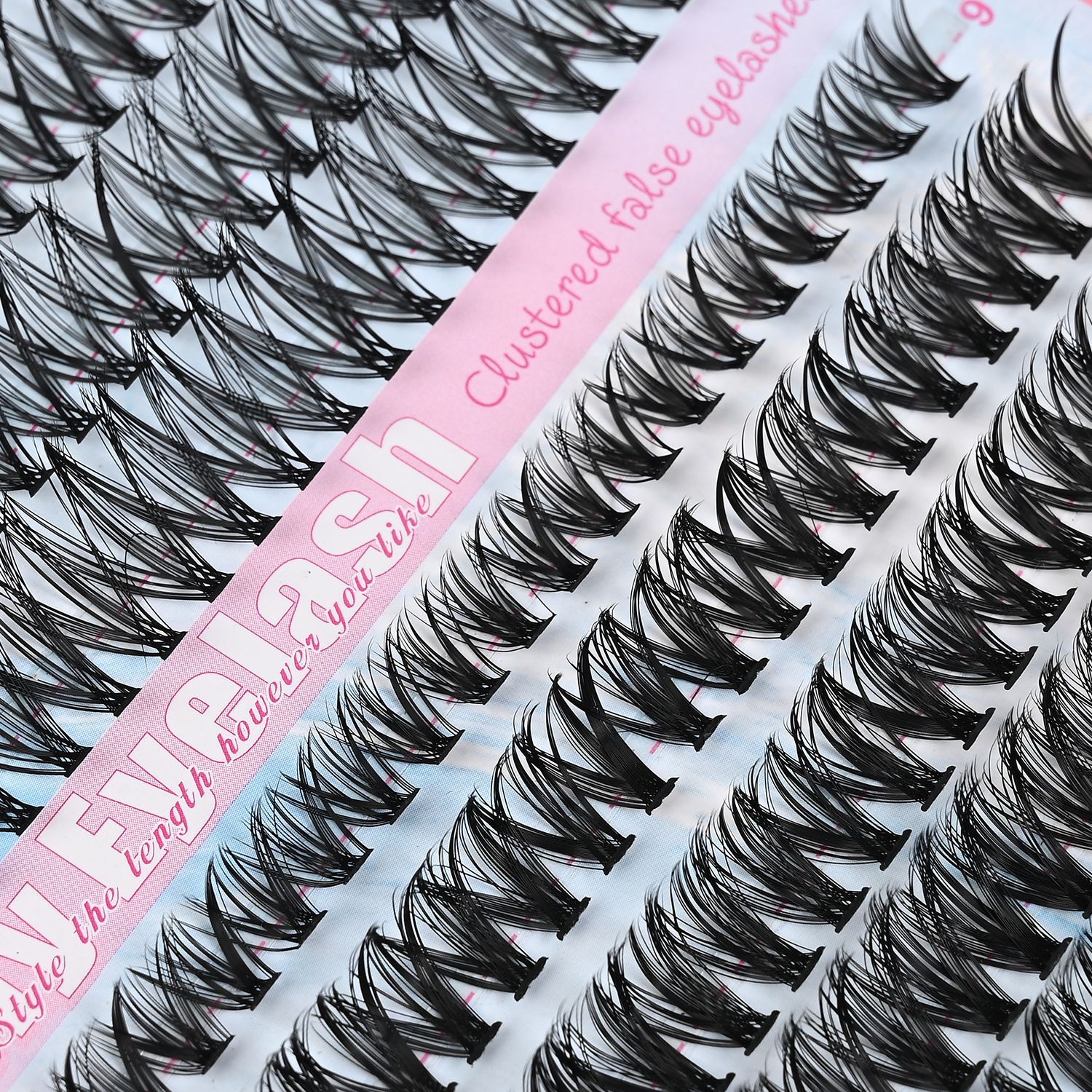Single-Cluster Segmental False Eyelash Book Set photo 5