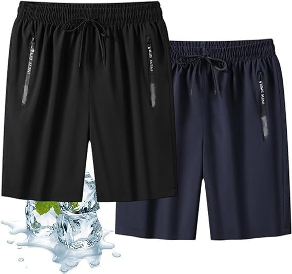 Breathable Loose-fitting Fitness Workout Shorts photo 2