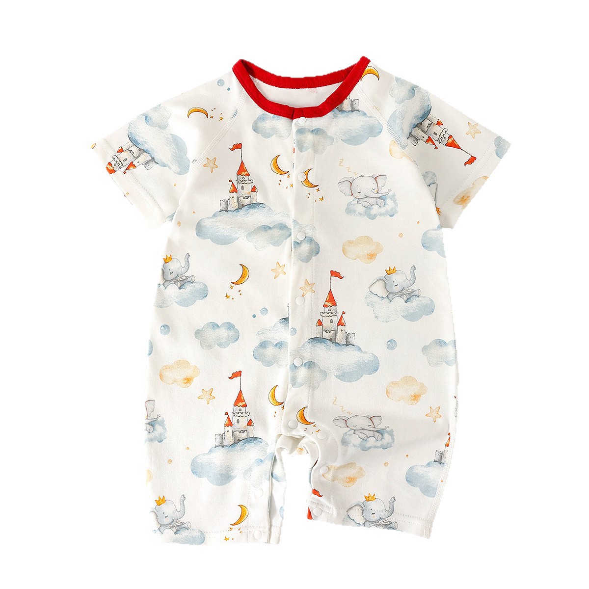 Fashionable Newborn Long-sleeve Bodysuit Loungewear photo 8