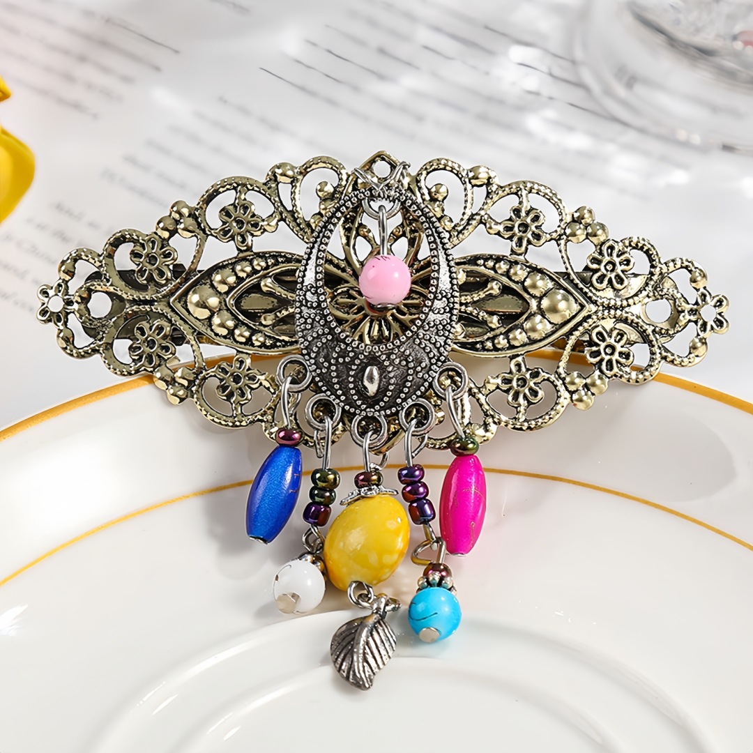 Ethnic-style Forehead Ornament Tassel Vintage Hair Accessory photo 4