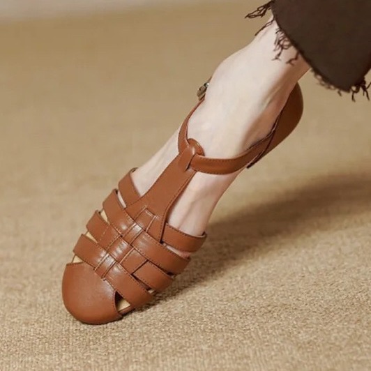 Baotou Sandals Women's Summer Vintage photo 4