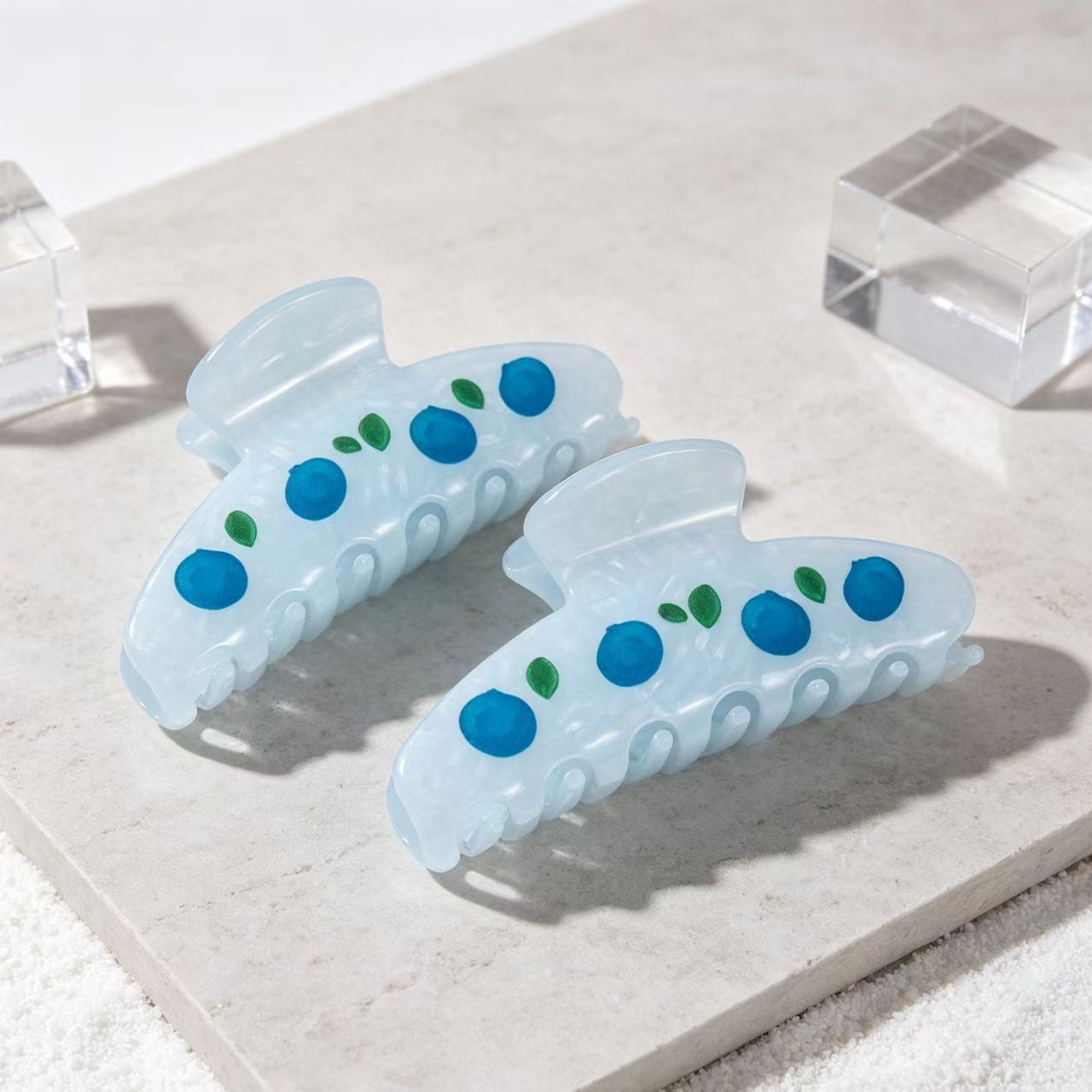 Korean-style Sweet-style Creative Printed Hair Clip photo 5