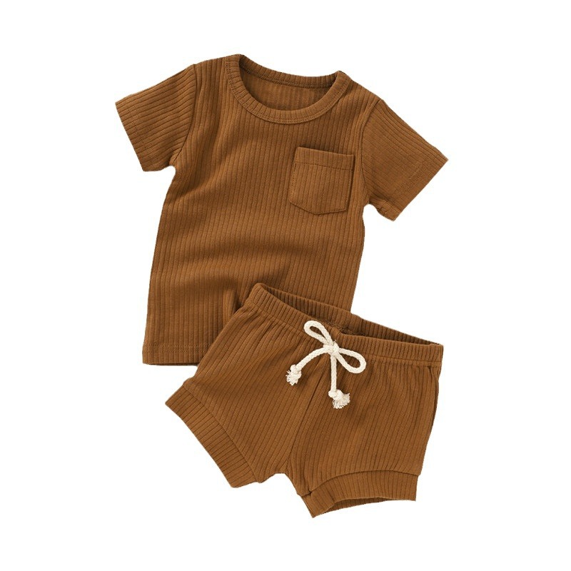 Newborn Short-sleeve And Shorts Set photo 3