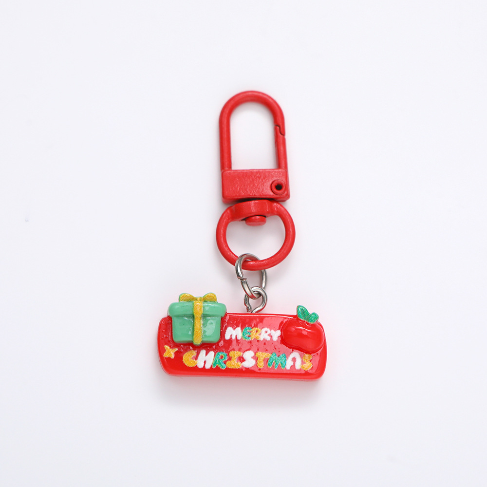 Christmas-themed Cartoon Keychain Pendant photo 6