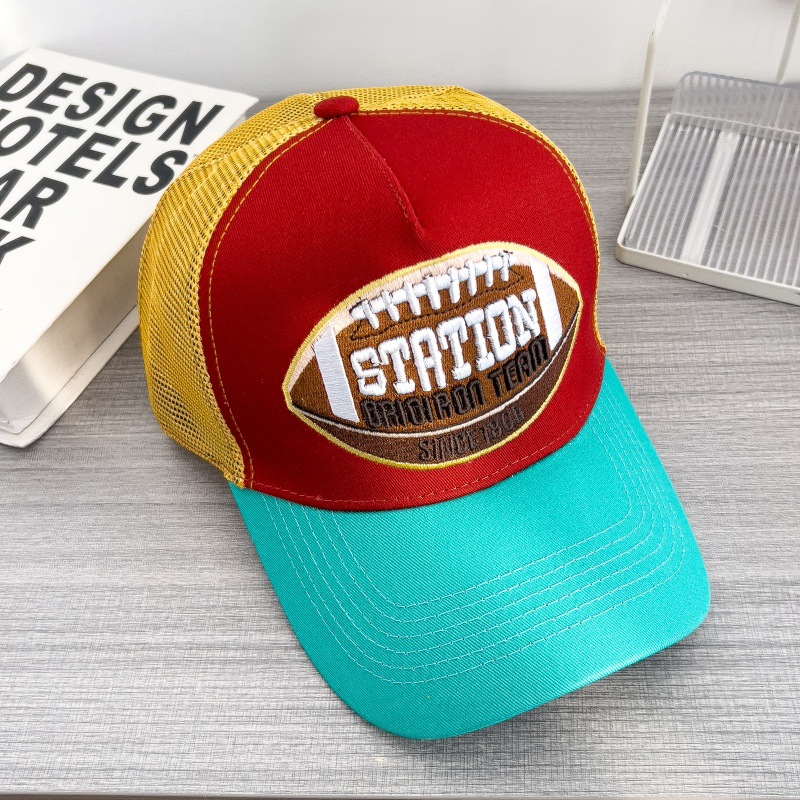 Retro Hip-hop Mesh Breathable Sun-protective Baseball Cap photo 5