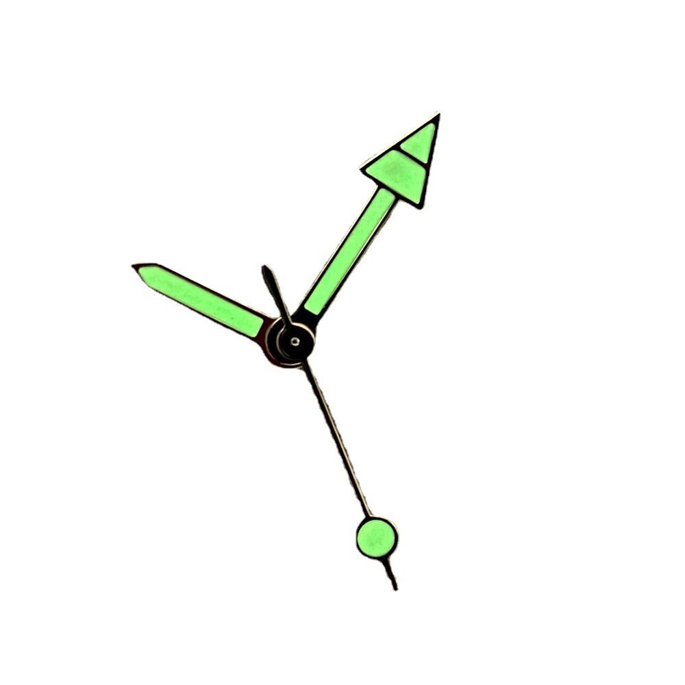 Watch Modification Arrow-shaped Geometric Triangular Green Luminous Hands photo 4