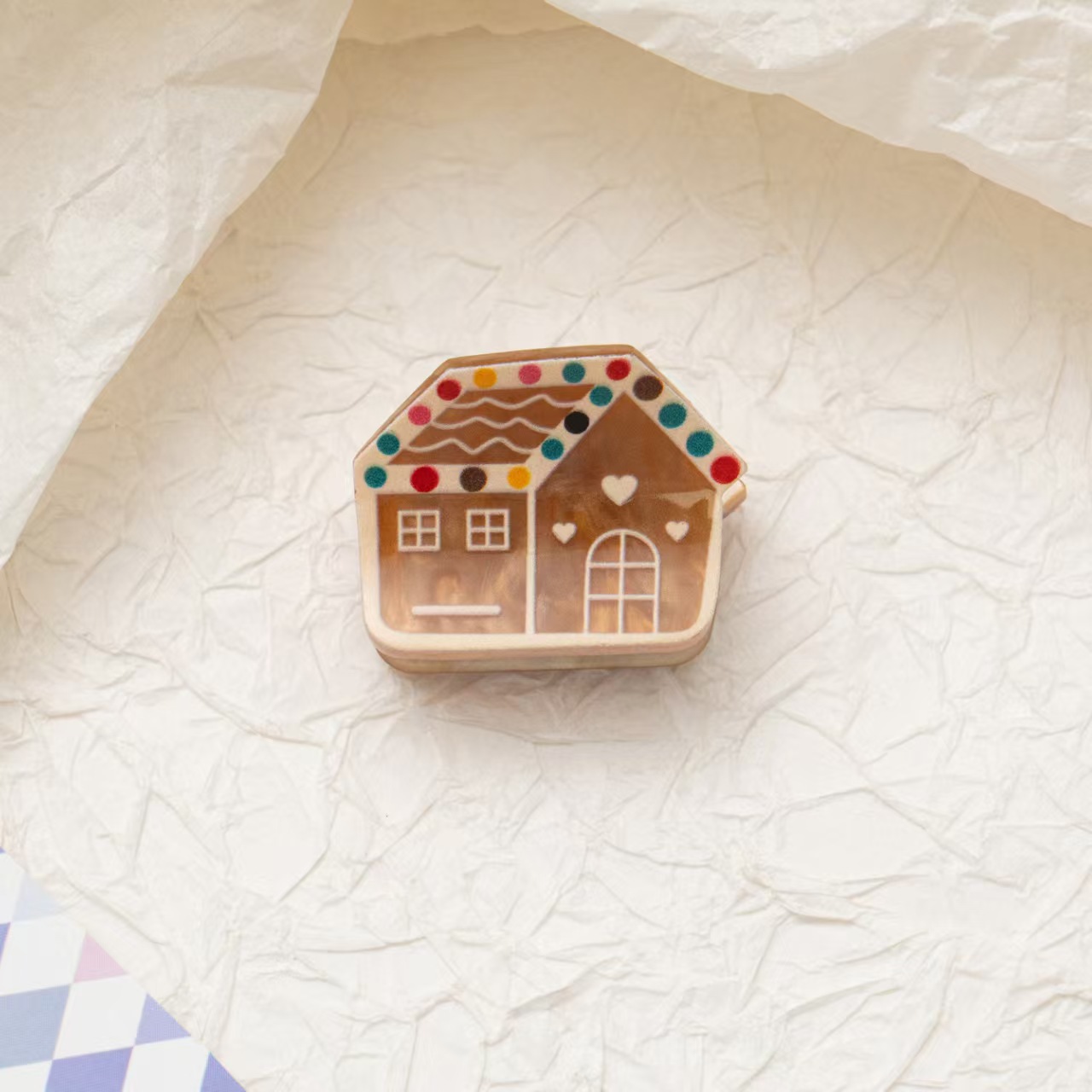 Cute Christmas Tree Santa And Snowman Hair Clip For Half-up Hairstyles photo 3