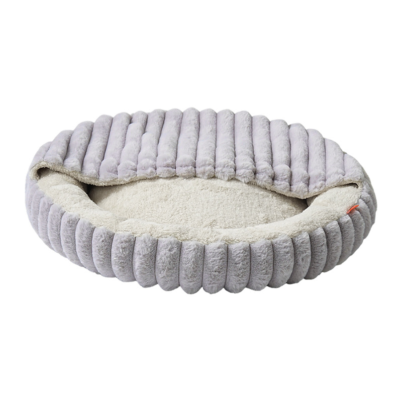 Dog House Winter Warmth Cat Bed Round Pet Bed photo 4