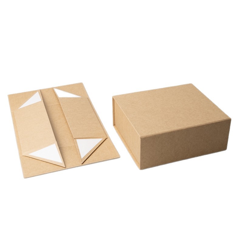 Solid-color Magnetic Flip-top Folding Box photo 3