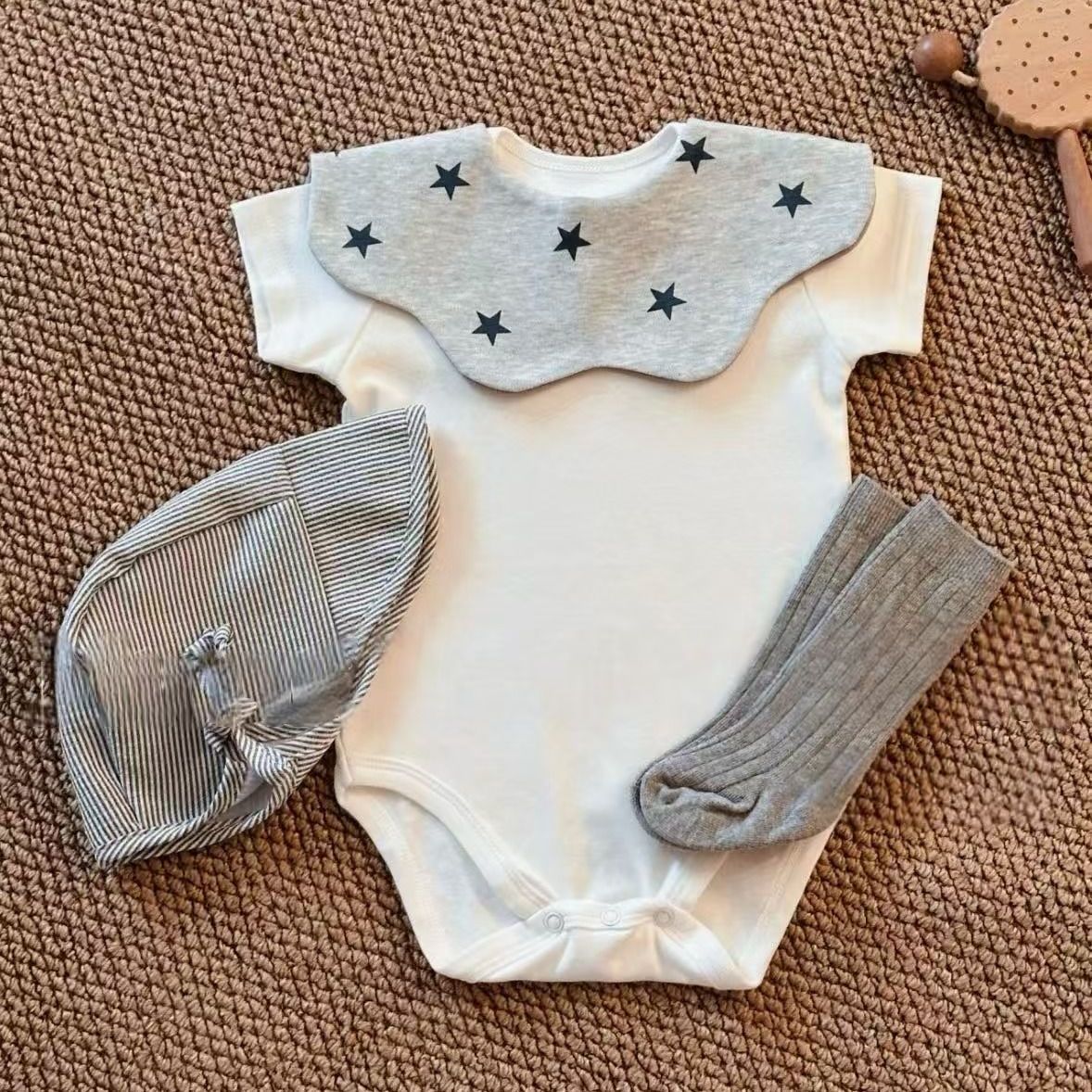 Baby Warm Comfortable Breathable Pure Cotton Triangle Crawling photo 5