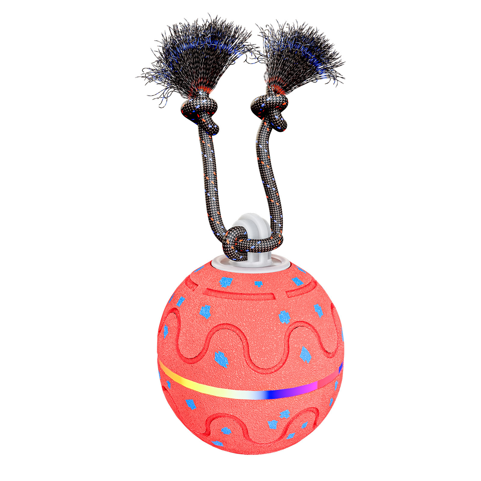 Smart ETPU Pet Toy Ball With Sound Light And Leash Powered By Electricity photo 4