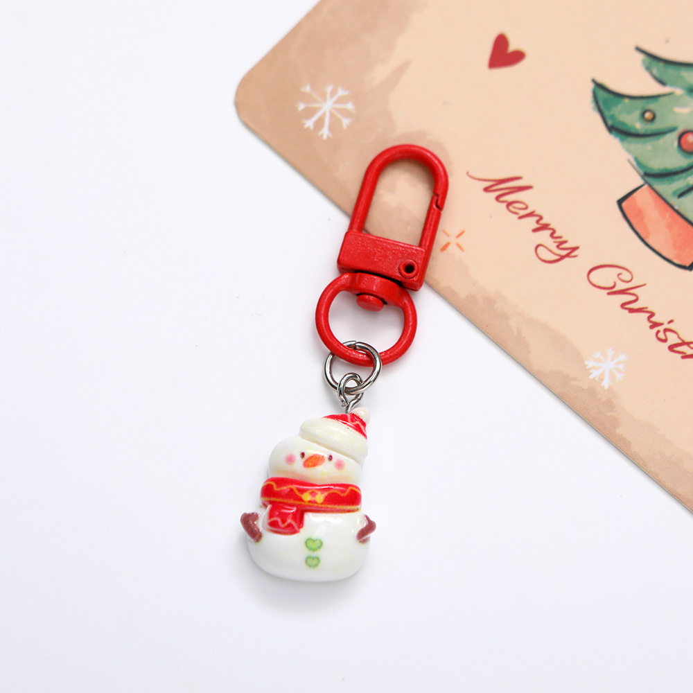 Christmas-themed Cartoon Keychain Pendant photo 8