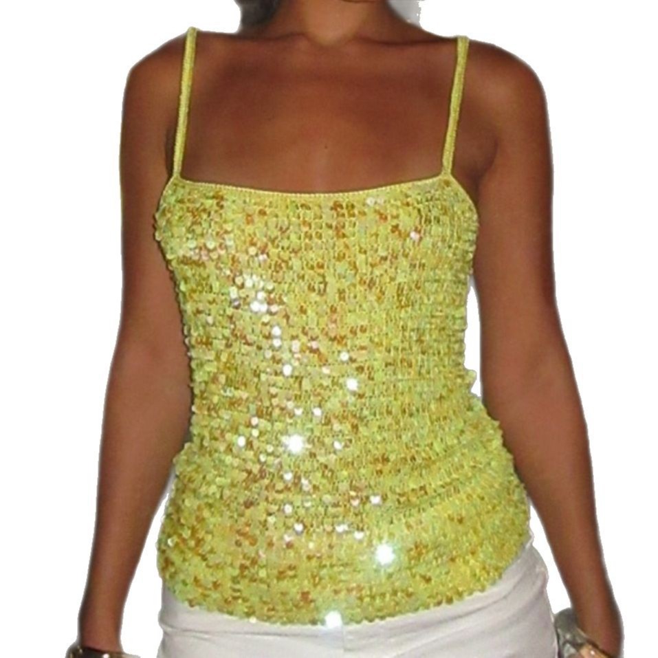 Fashionable Beaded Deep-V Vest For Women photo 5