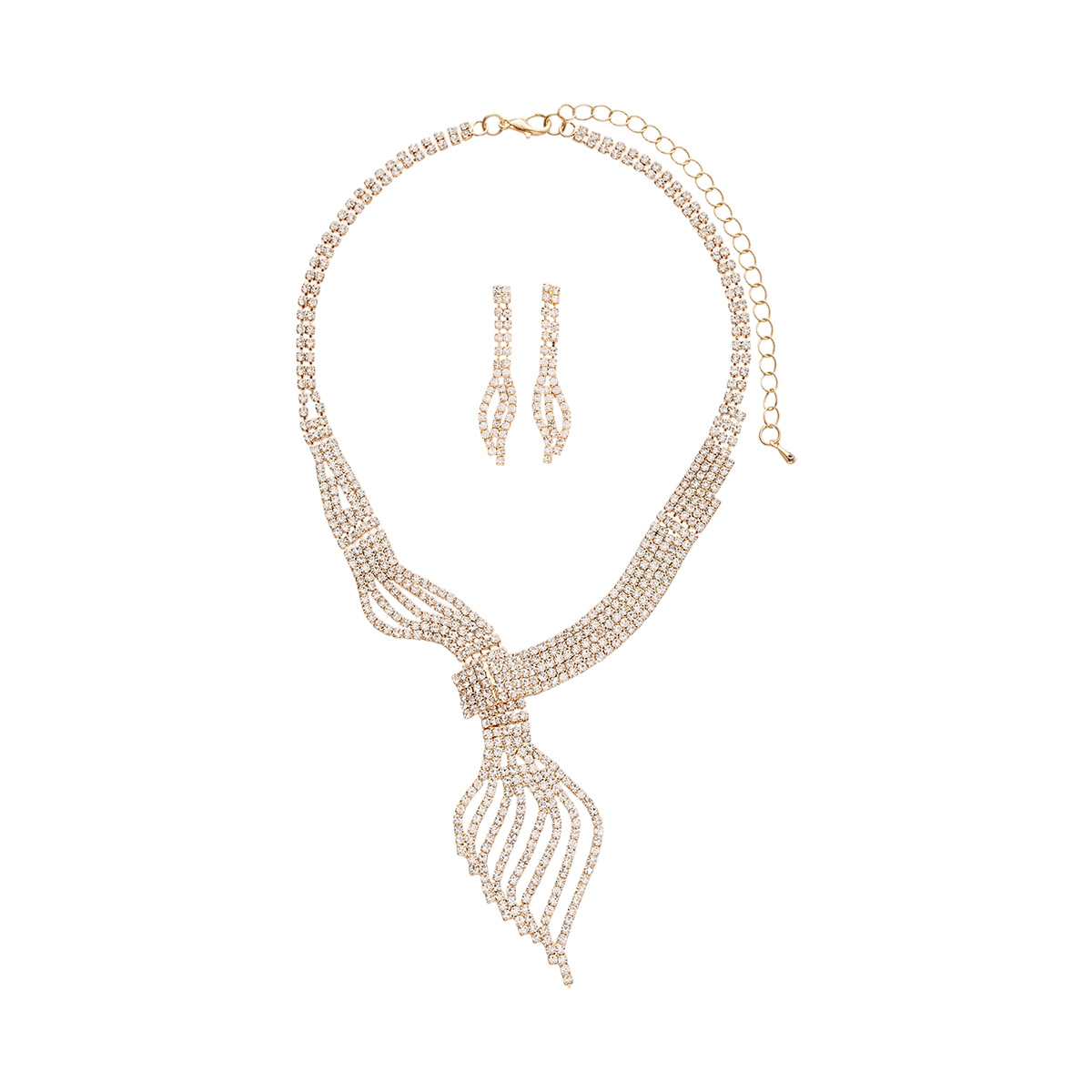 High-grade Clavicle Chain Fashion Grandeur Personality Jewelry Suit photo 5