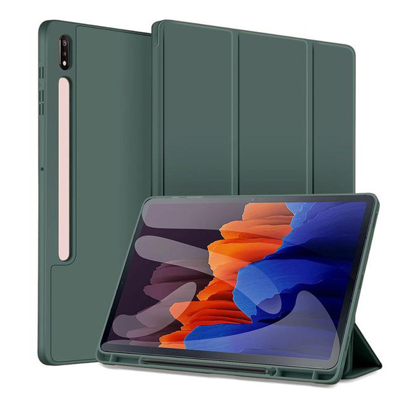 Minimalist Solid Color S8S9 Tablet Case With Pen Slot photo 3