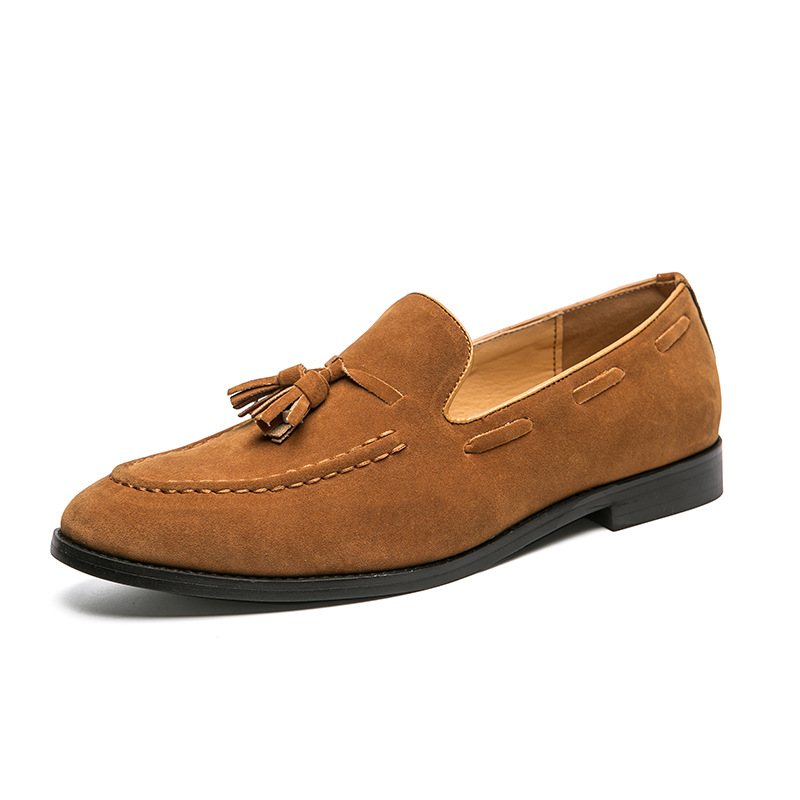 Matte-finish Hairstylist Casual Shoes, British-style Nightclub All-match photo 7