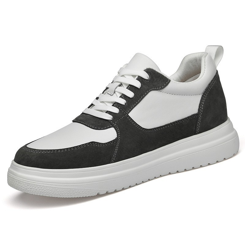 Men's Casual Board Shoes With Hidden Heels photo 3