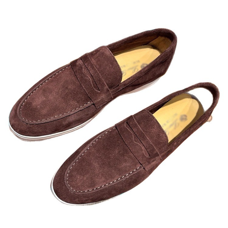 Men's Leather Breathable Versatile Shoes For Business And Commuting photo 3