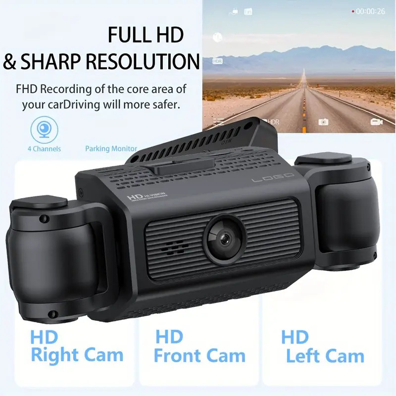 1080P Car DVR HD Night Vision Camera photo 4
