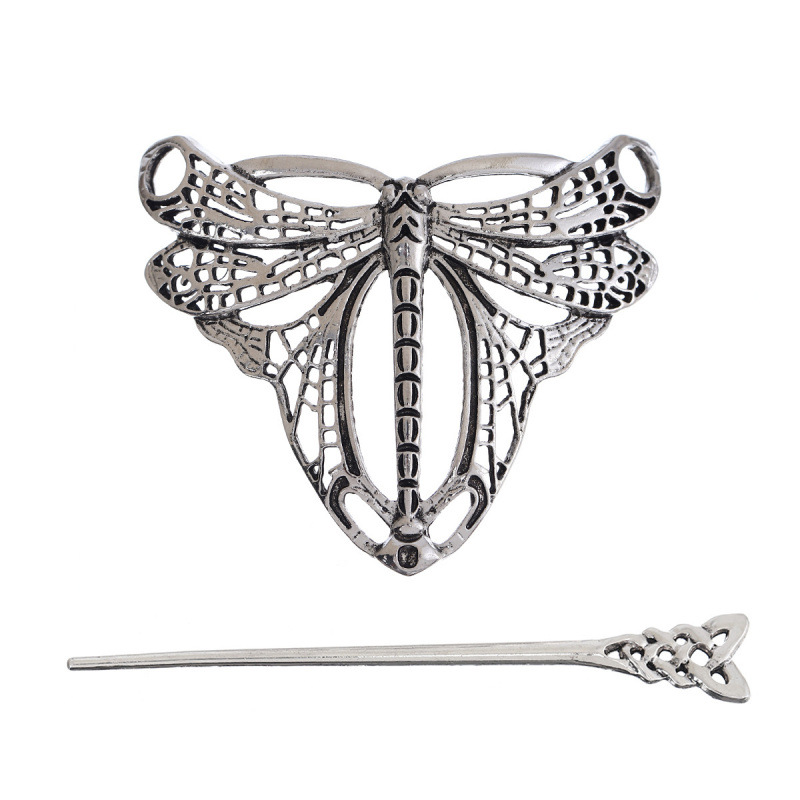 Retro Dragonfly Hairpin Norwegian-style Party Accessory photo 6