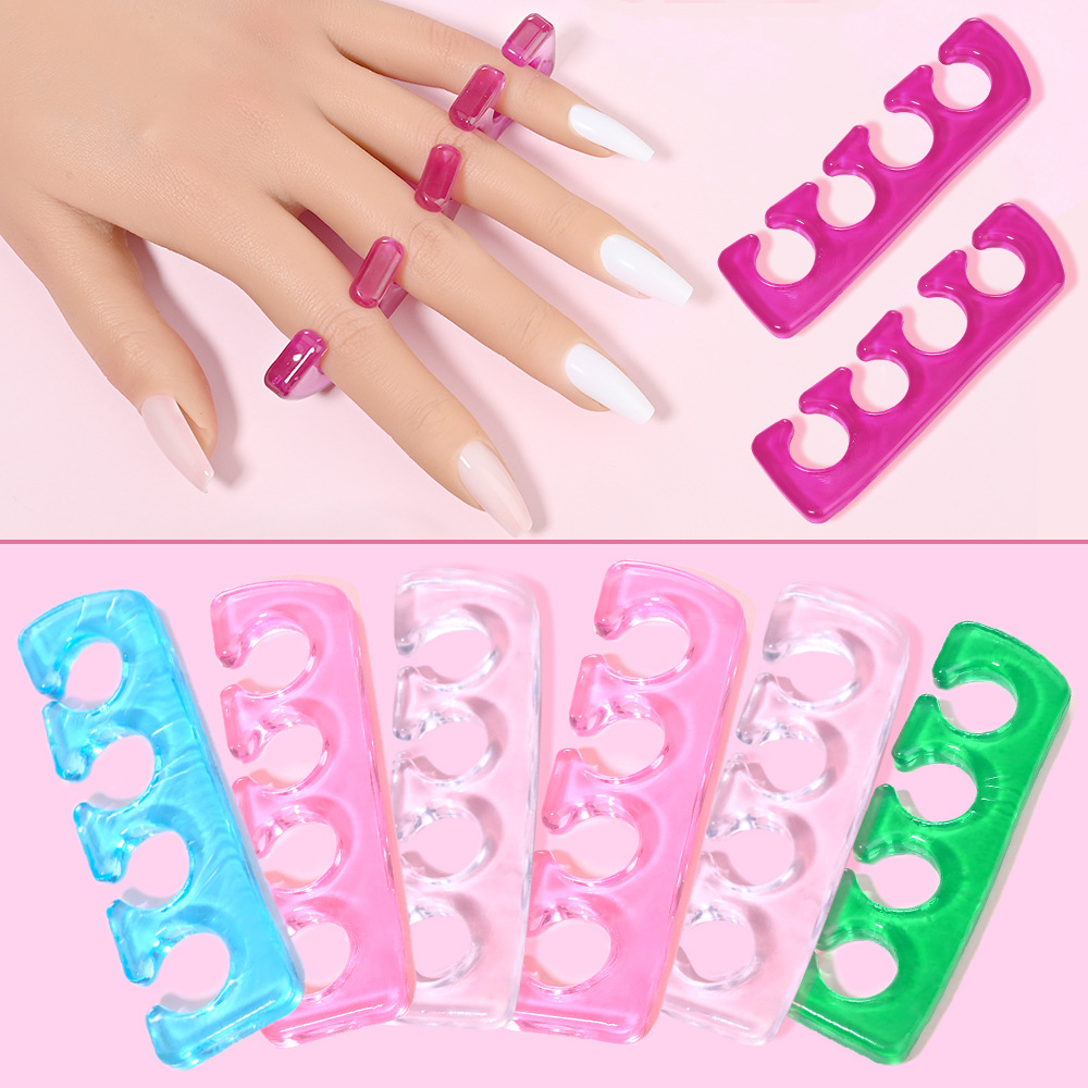 Reusable Silicone Nail Art Finger Separator photo 5
