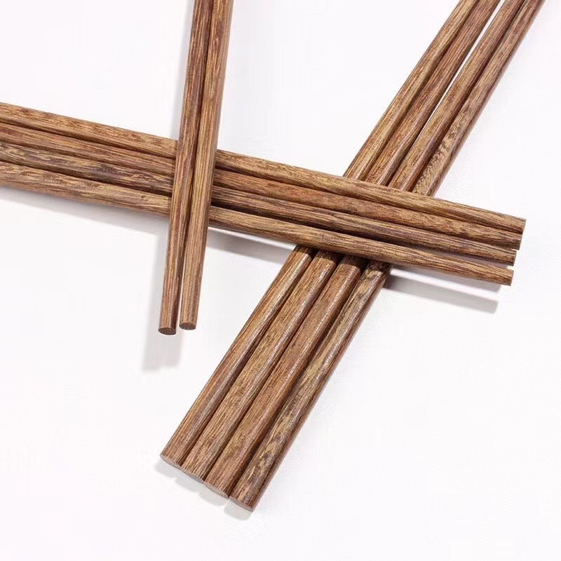 Unpainted Unwaxed Wooden Chopsticks For Home Kitchens photo 6