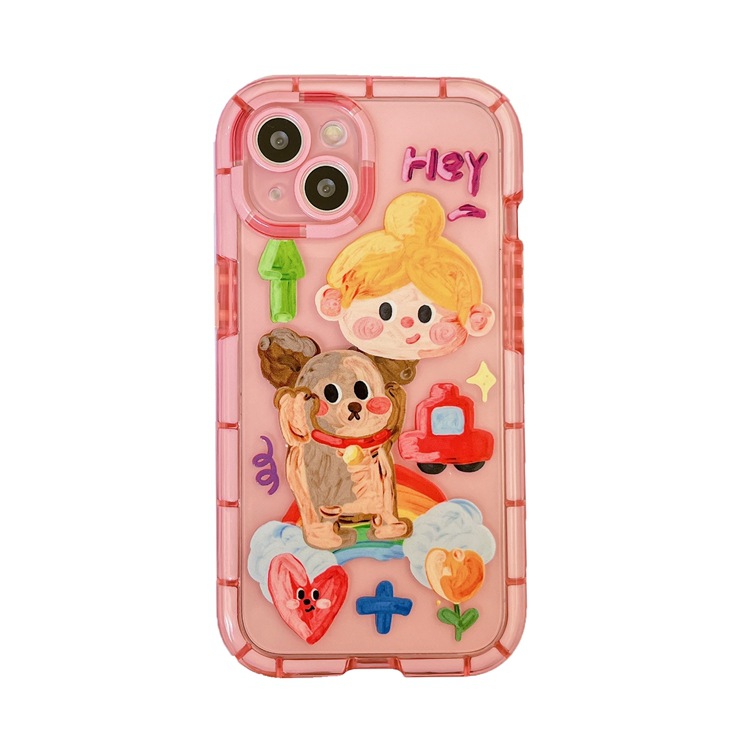 Cute Oil Painting Dog Phone Case photo 6