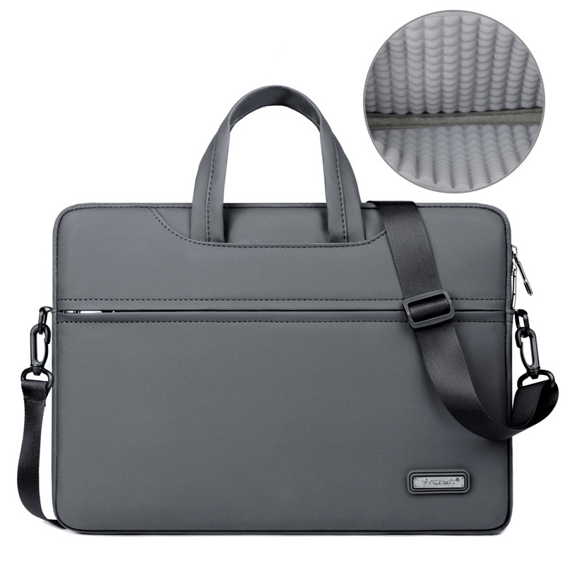 Laptop Bag Handheld, 14-inch Airbag Shockproof photo 3