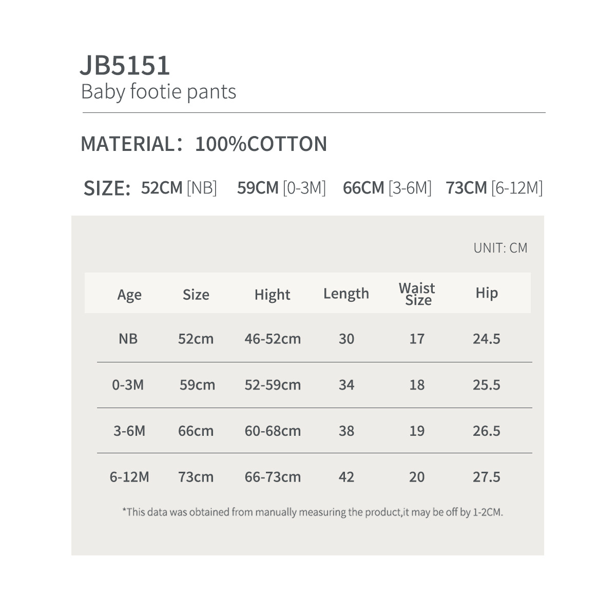 Baby Footed Pants Pure Cotton Pants For Boys And Girls photo 7