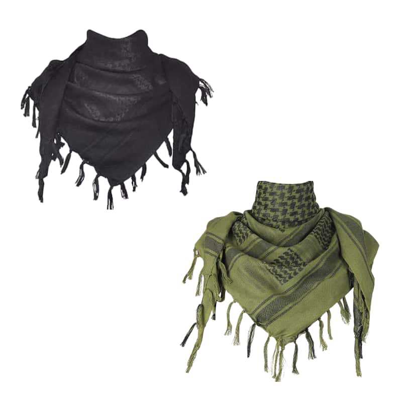 Jacquard Headscarf Scarf With Tassels Mens Scarf photo 7