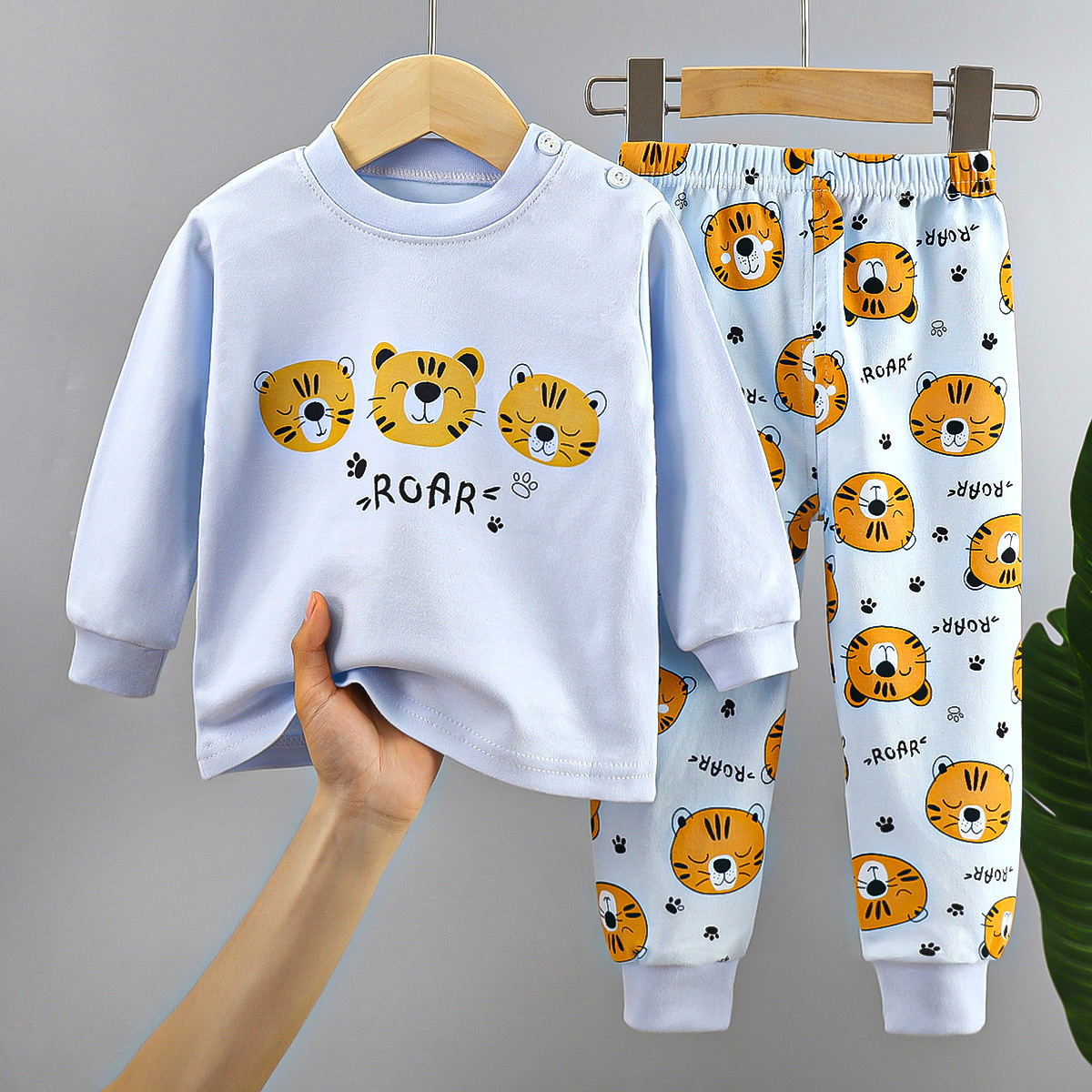 Childrens Underwear Set Pure Cotton Autumn Pants Kids Clothing photo 4