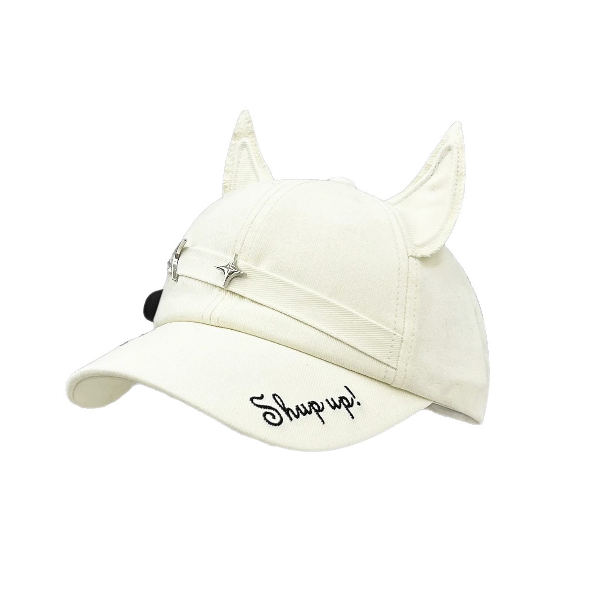 New Fox-ear Color-block Baseball Cap photo 2